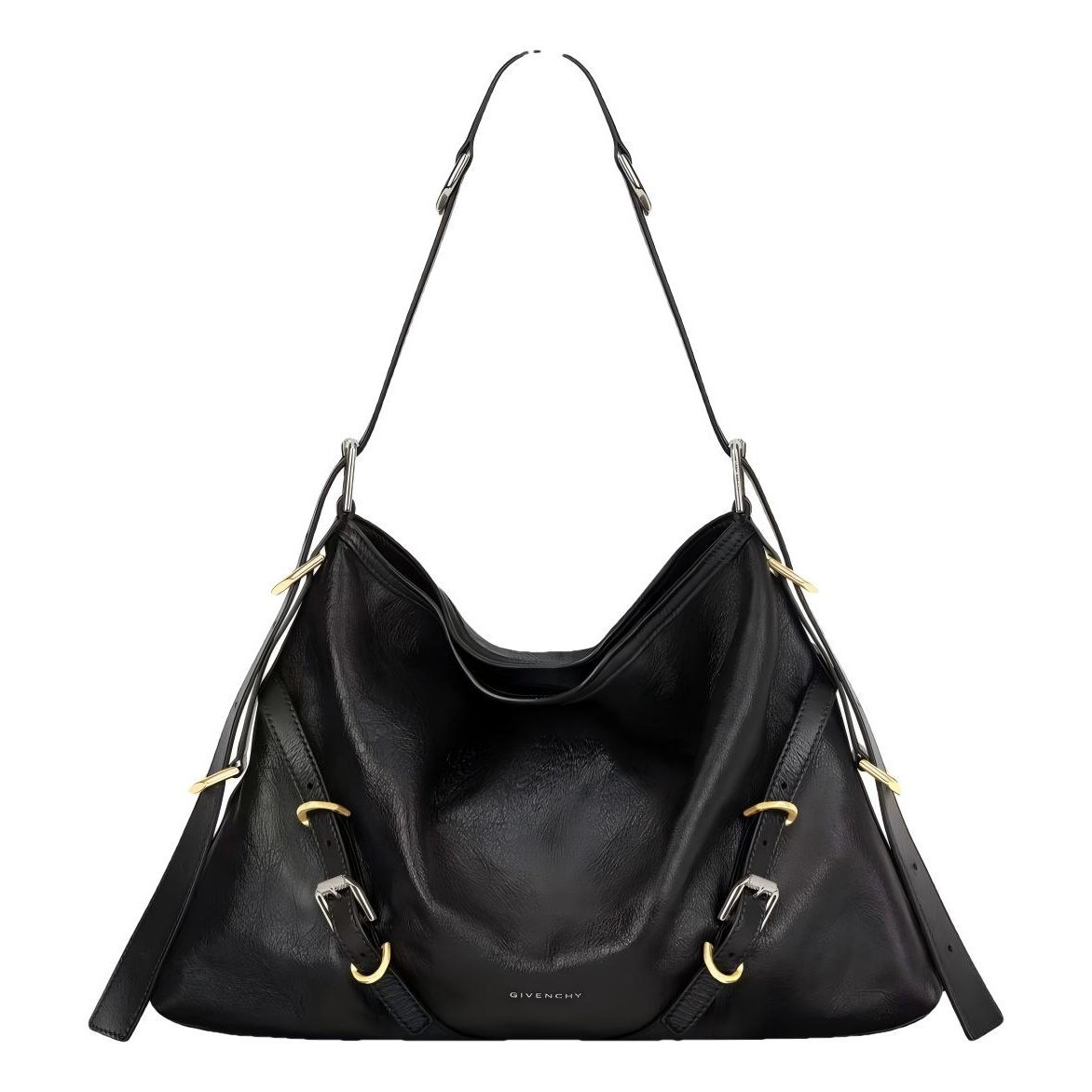 Voyou leather handbag