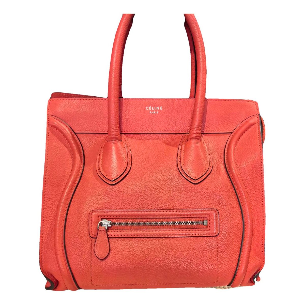 Luggage leather handbag