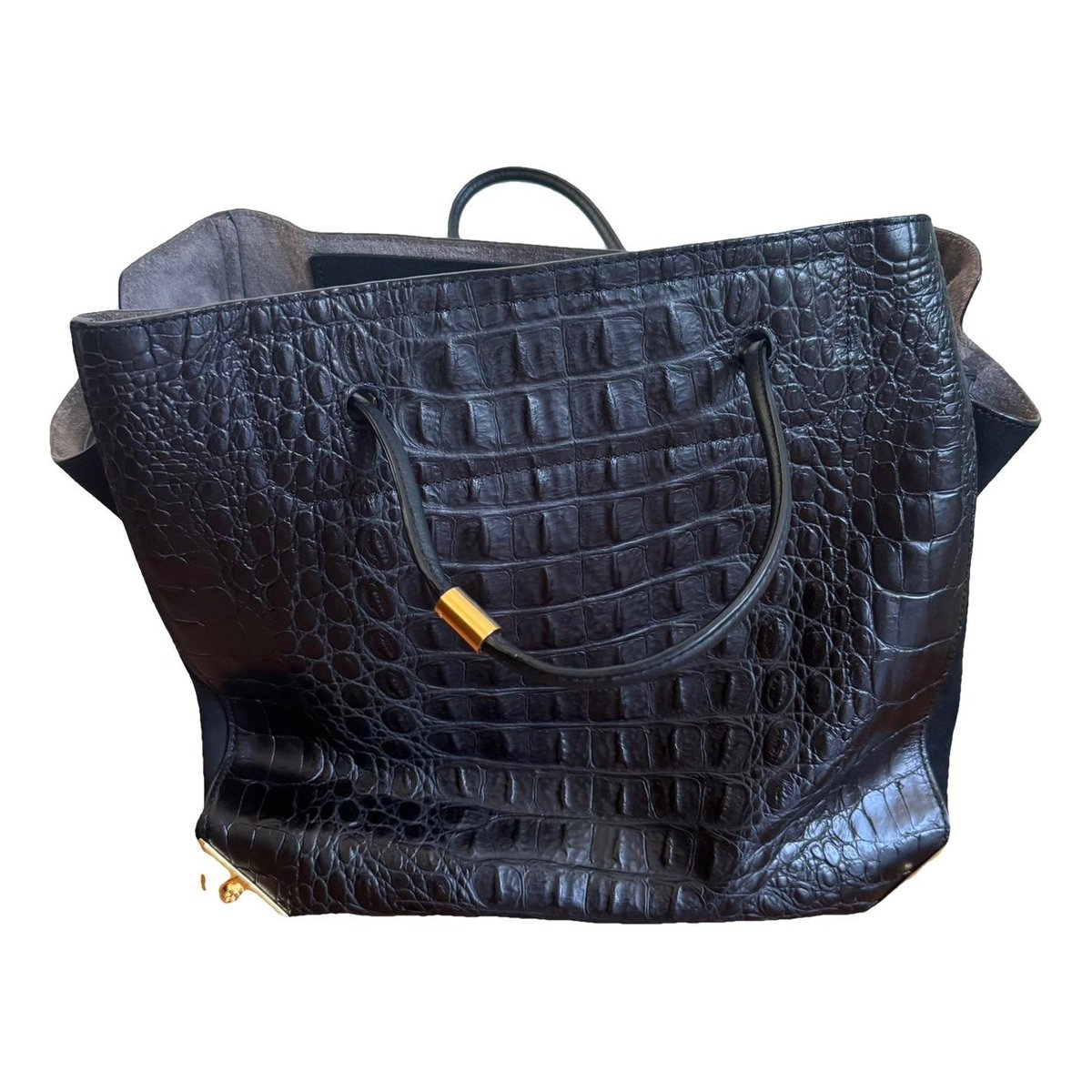 Prisma leather handbag