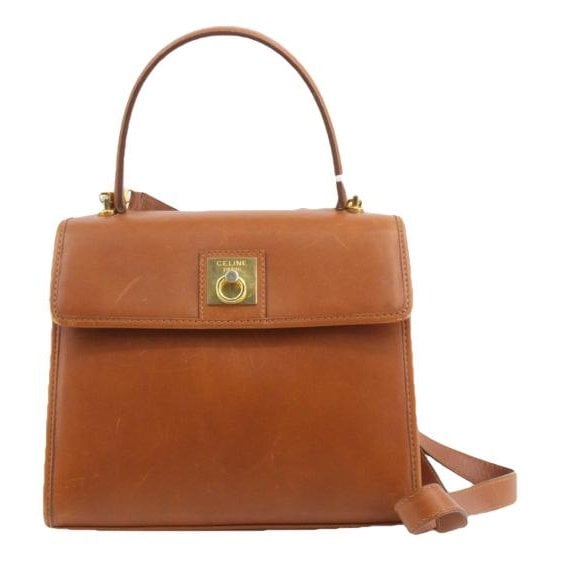 Classic leather crossbody bag