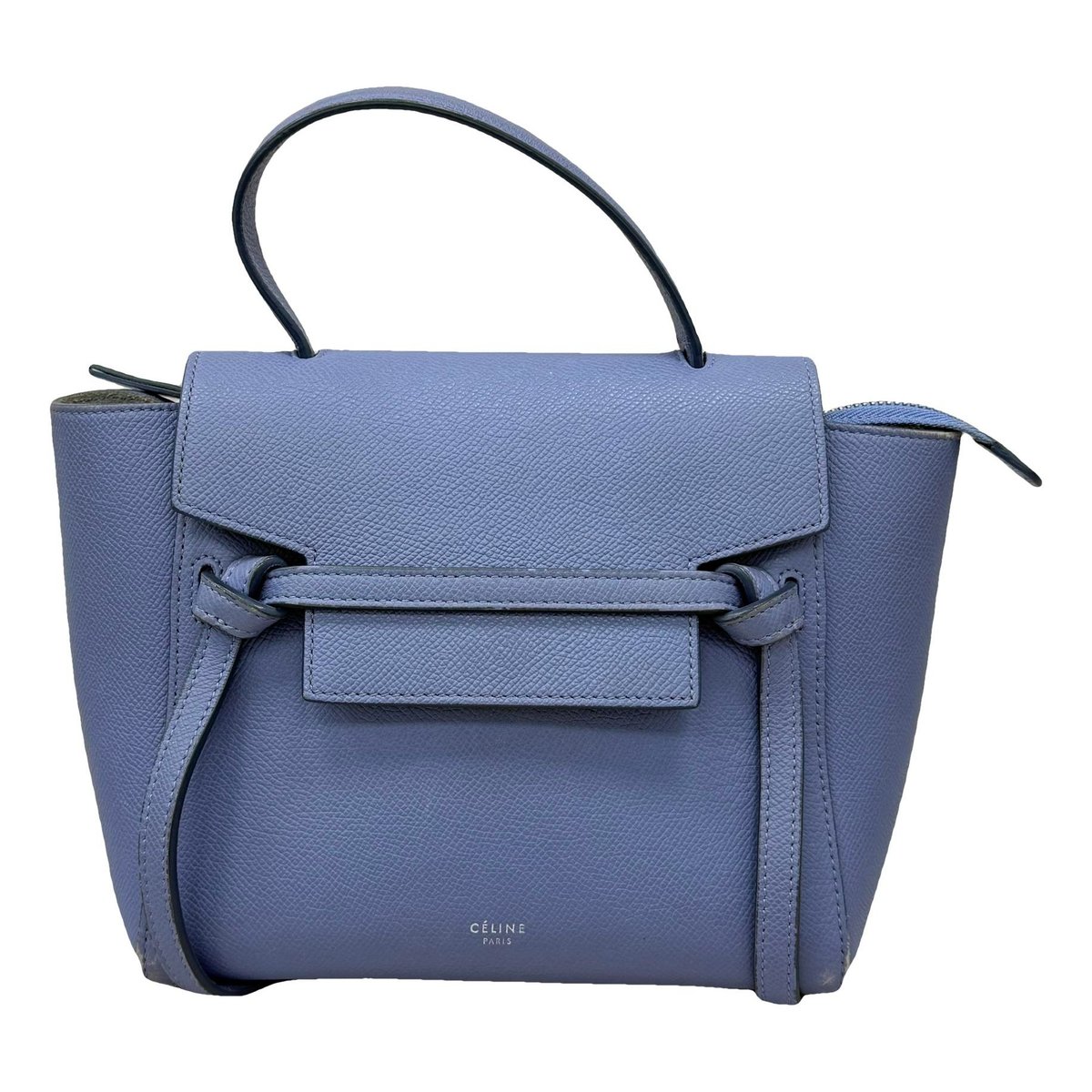 Belt leather handbag