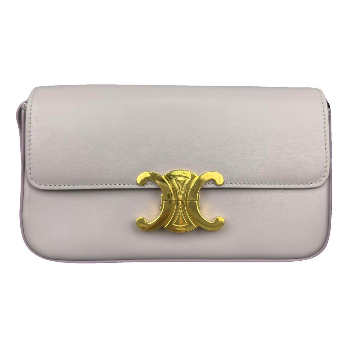 Triomphe Long leather handbag