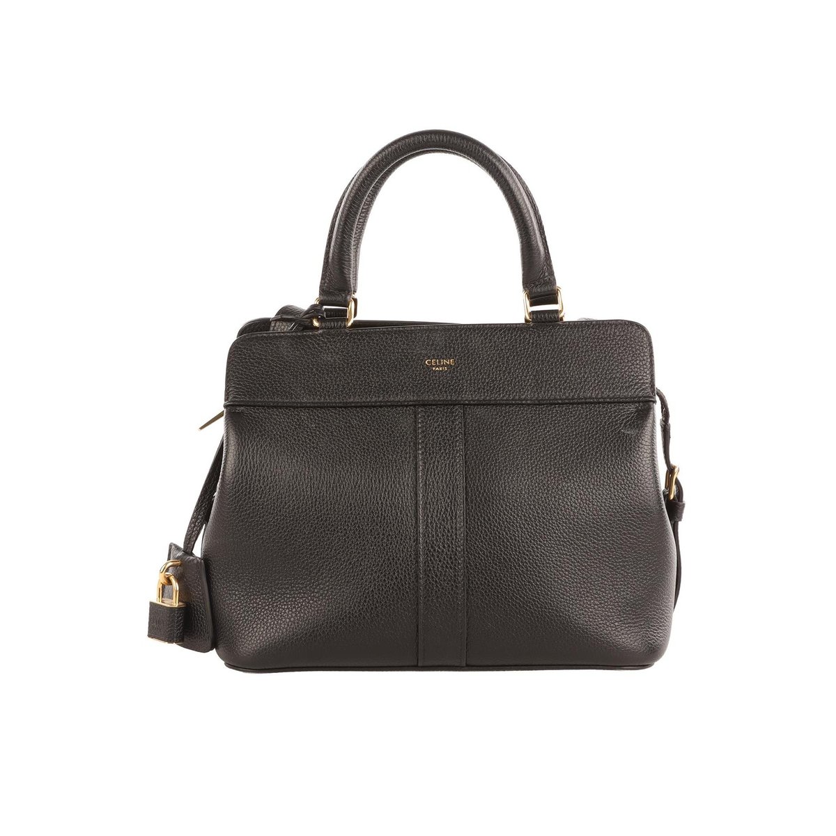 Cabas leather tote