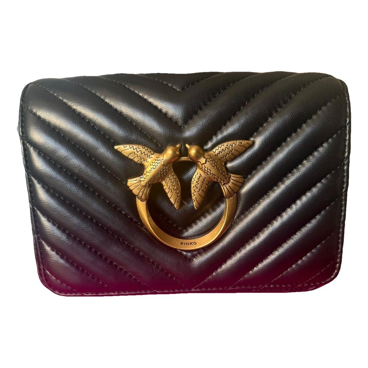 Love Bag leather clutch bag