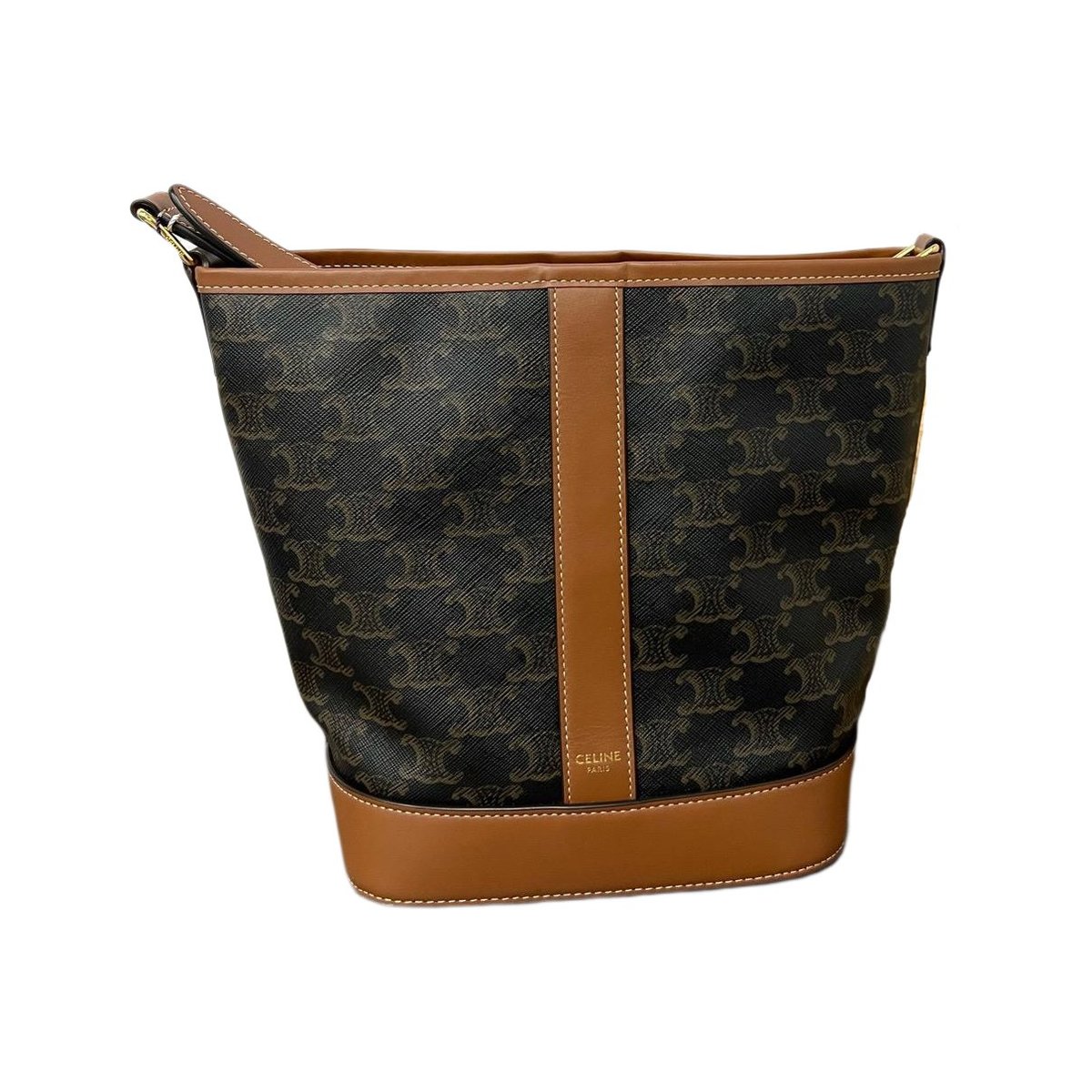 SAC SEAU leather handbag