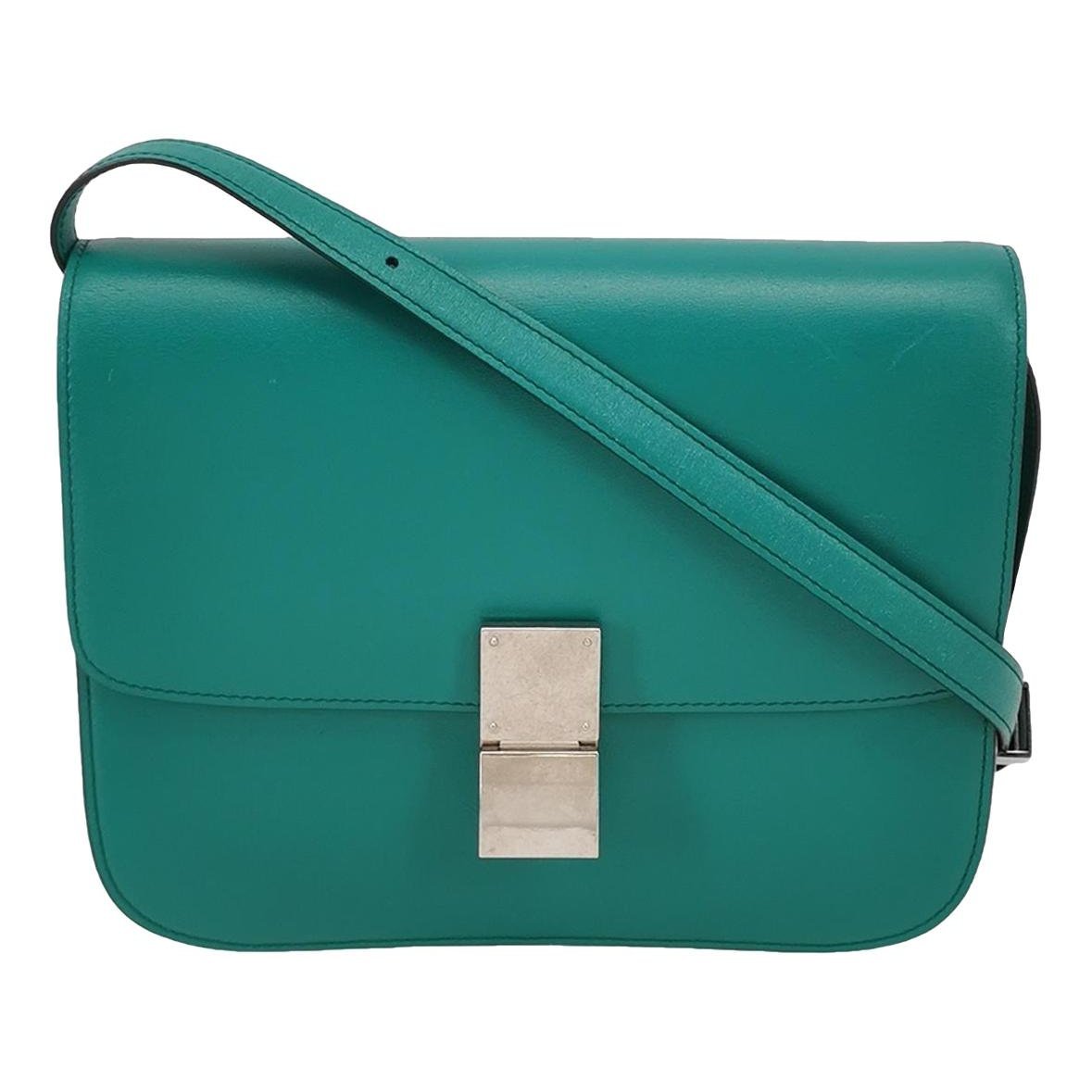 Classic leather handbag