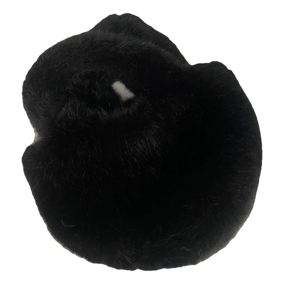 Faux fur handbag