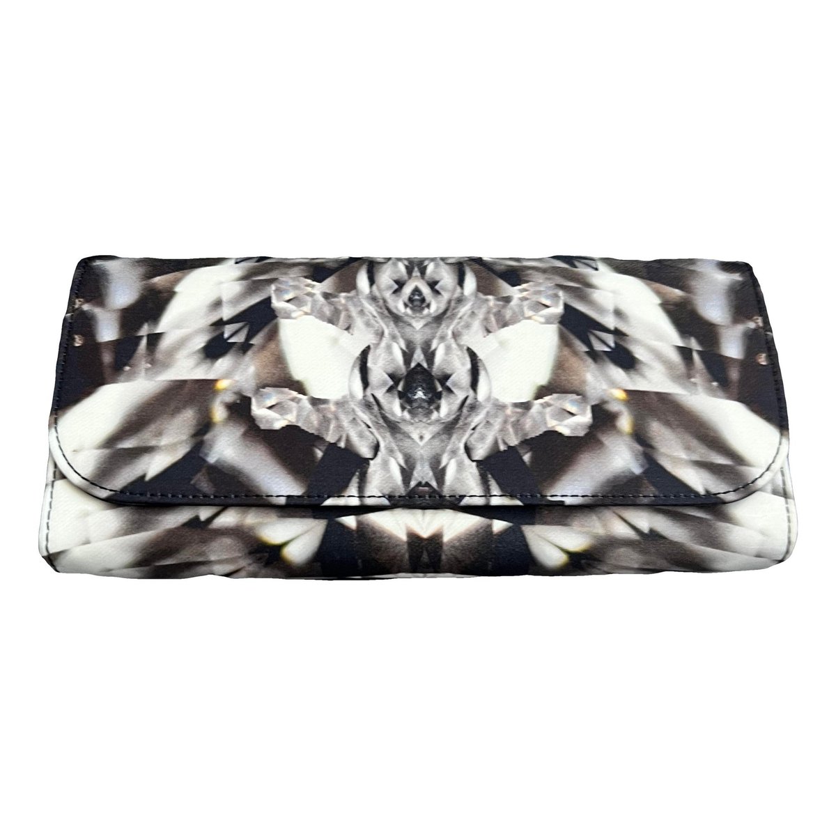 Silk clutch bag