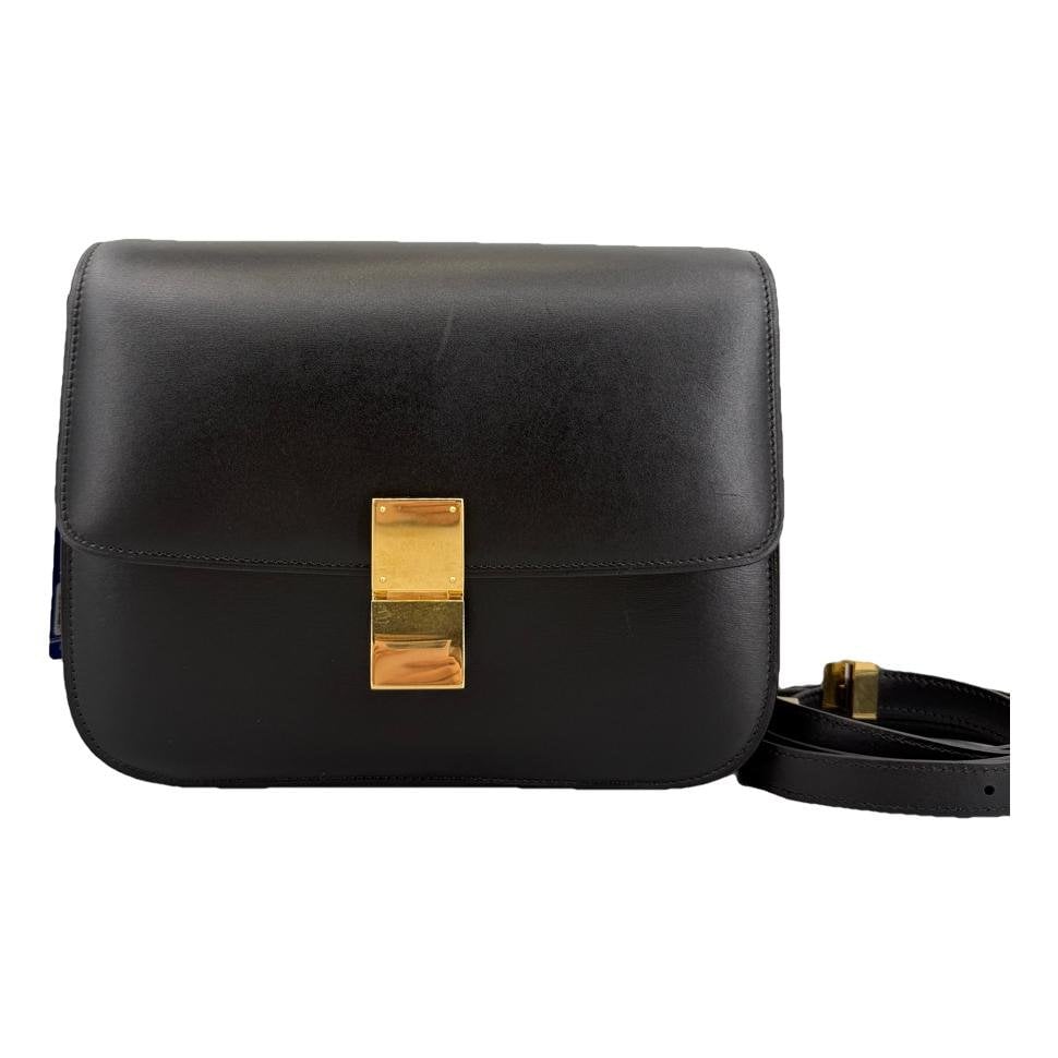 Classic leather handbag