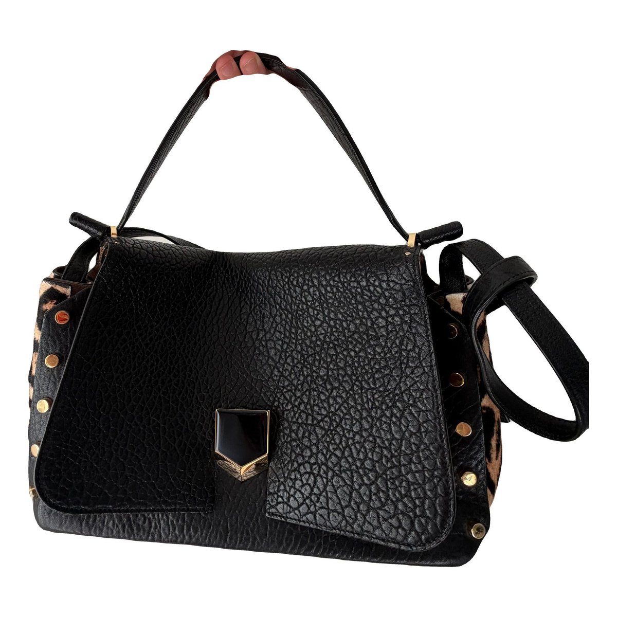 Lockett leather handbag