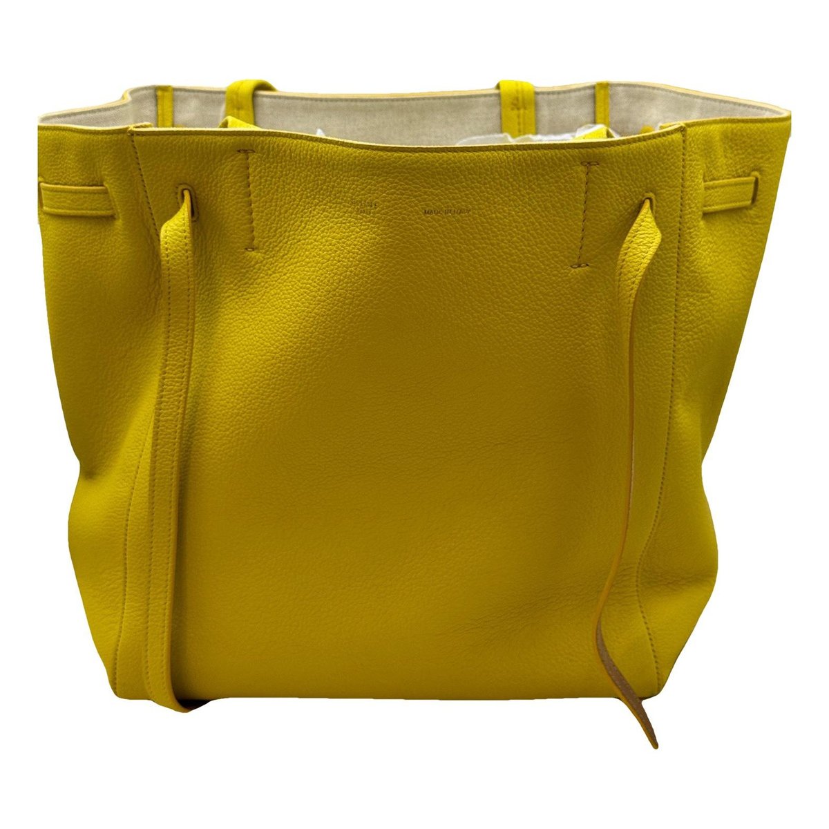 Cabas Phantom leather handbag