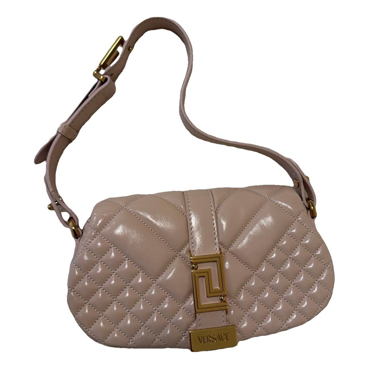 Greca Goddess leather handbag