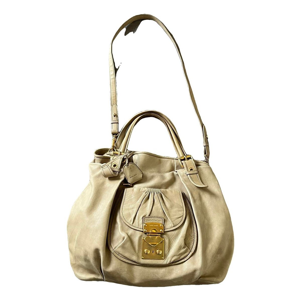 Vitello leather crossbody bag