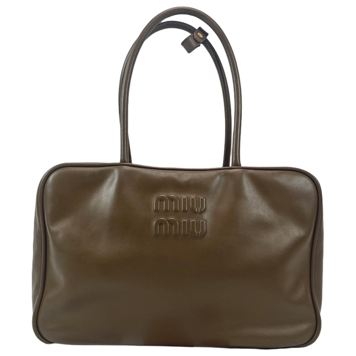 Beau leather handbag