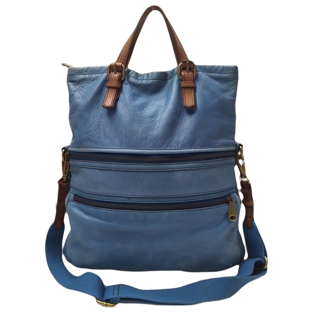 Leather crossbody bag