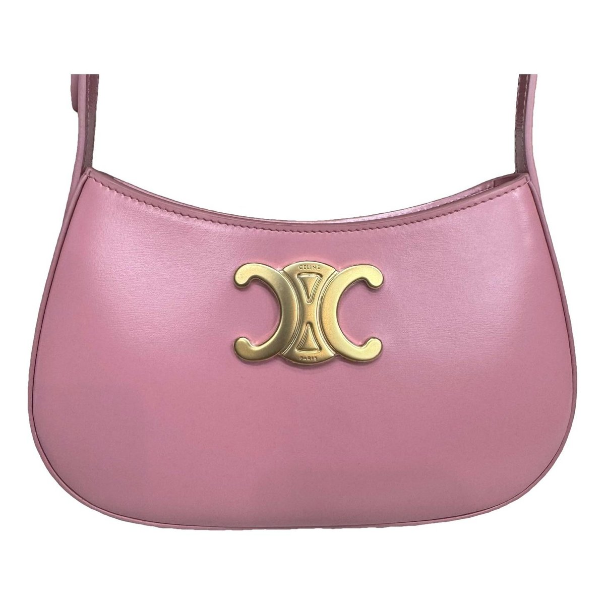 Triomphe leather handbag