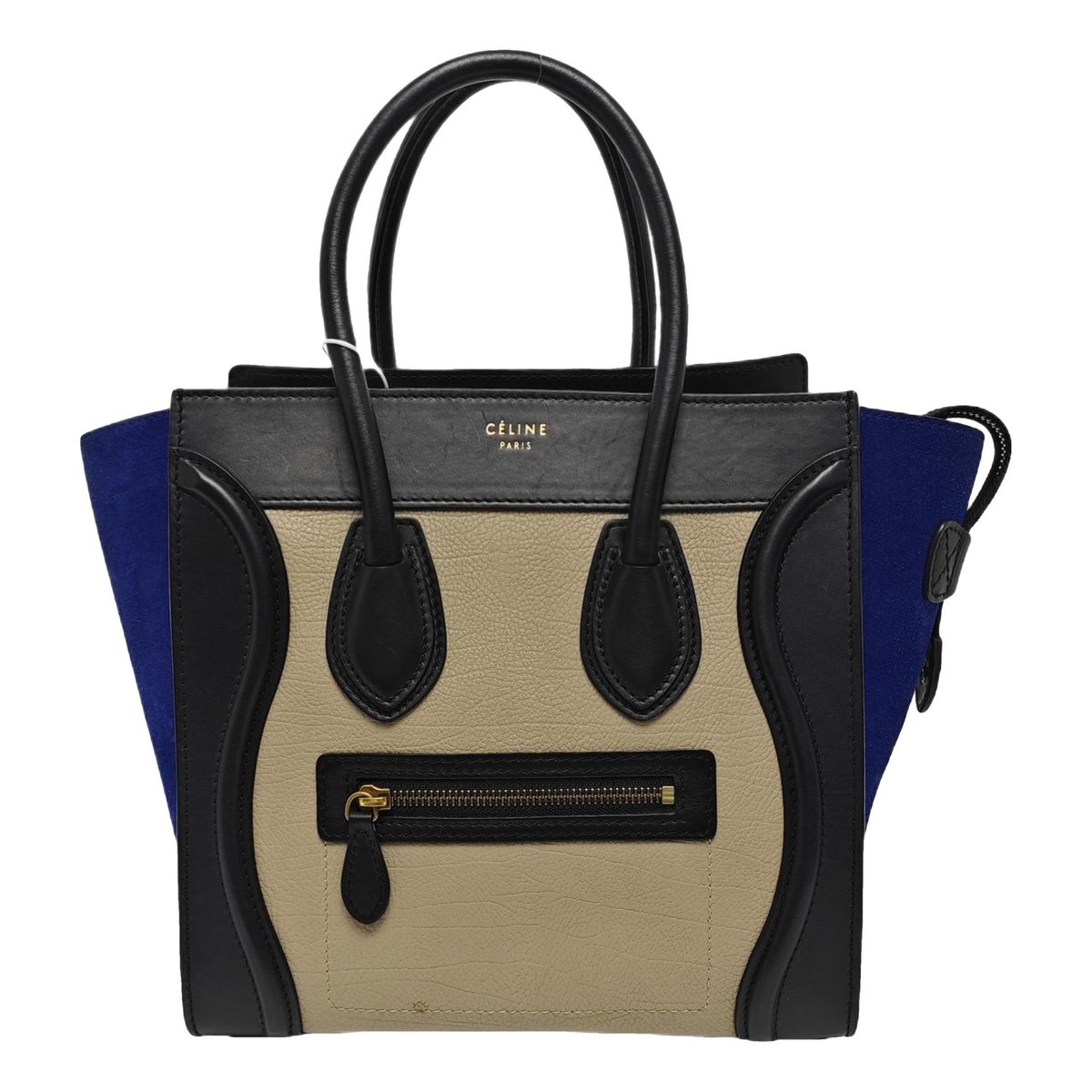 Luggage leather tote