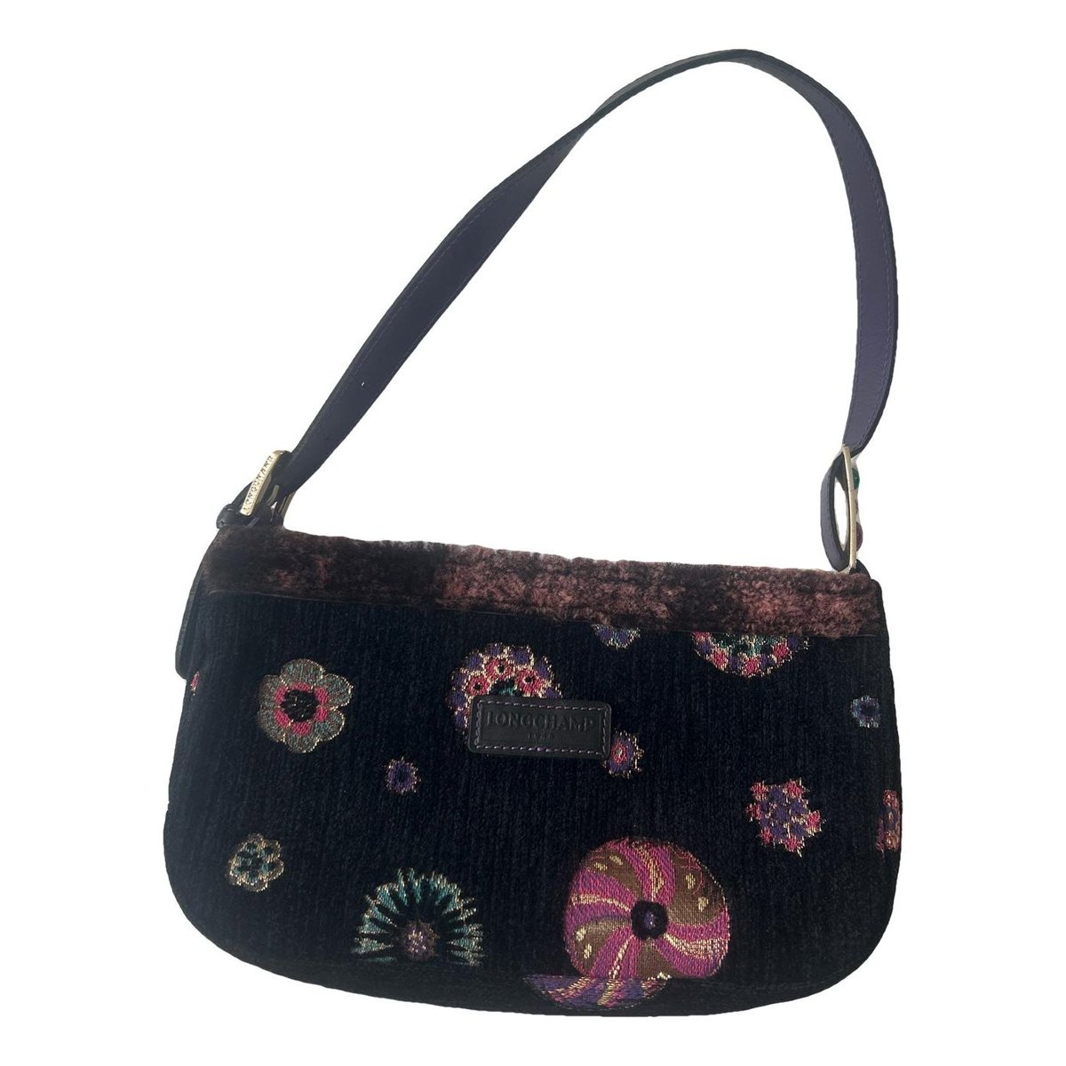 Velvet handbag