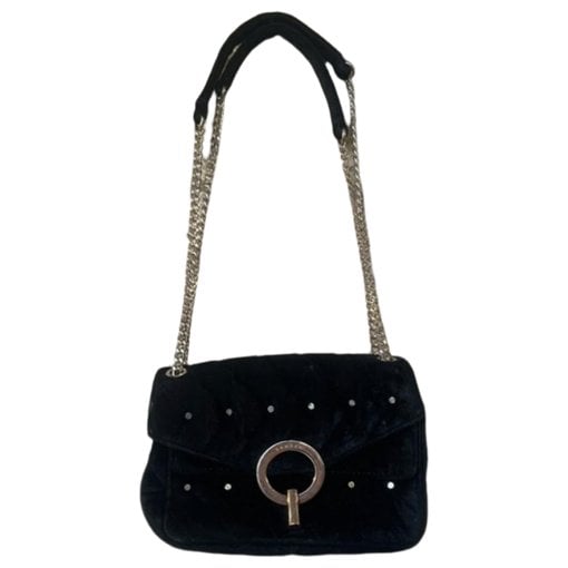 Yza velvet crossbody bag