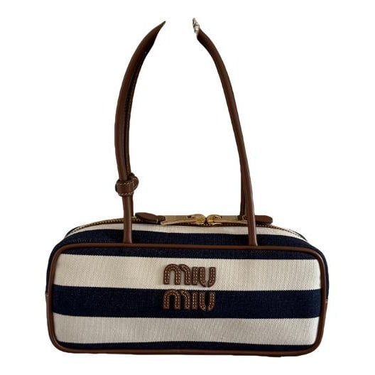 Beau leather handbag