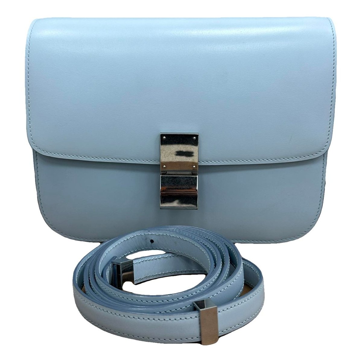 Classic leather handbag