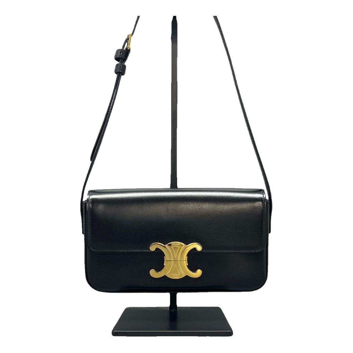 Triomphe Long leather handbag