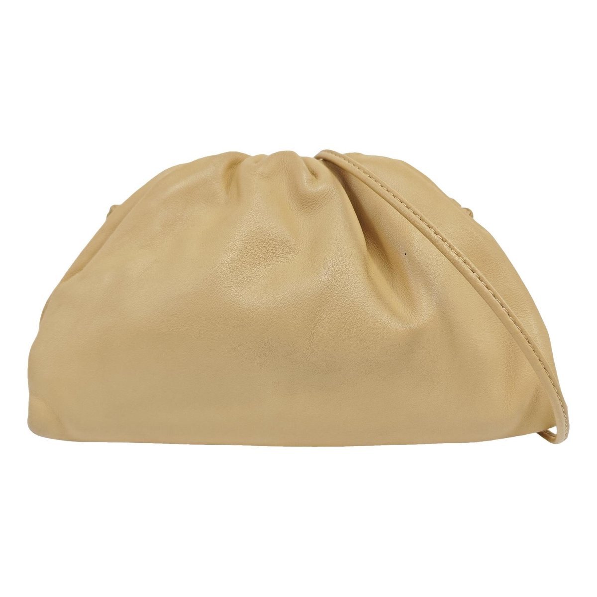 Pouch leather crossbody bag