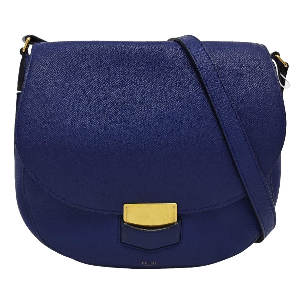 Trotteur leather crossbody bag