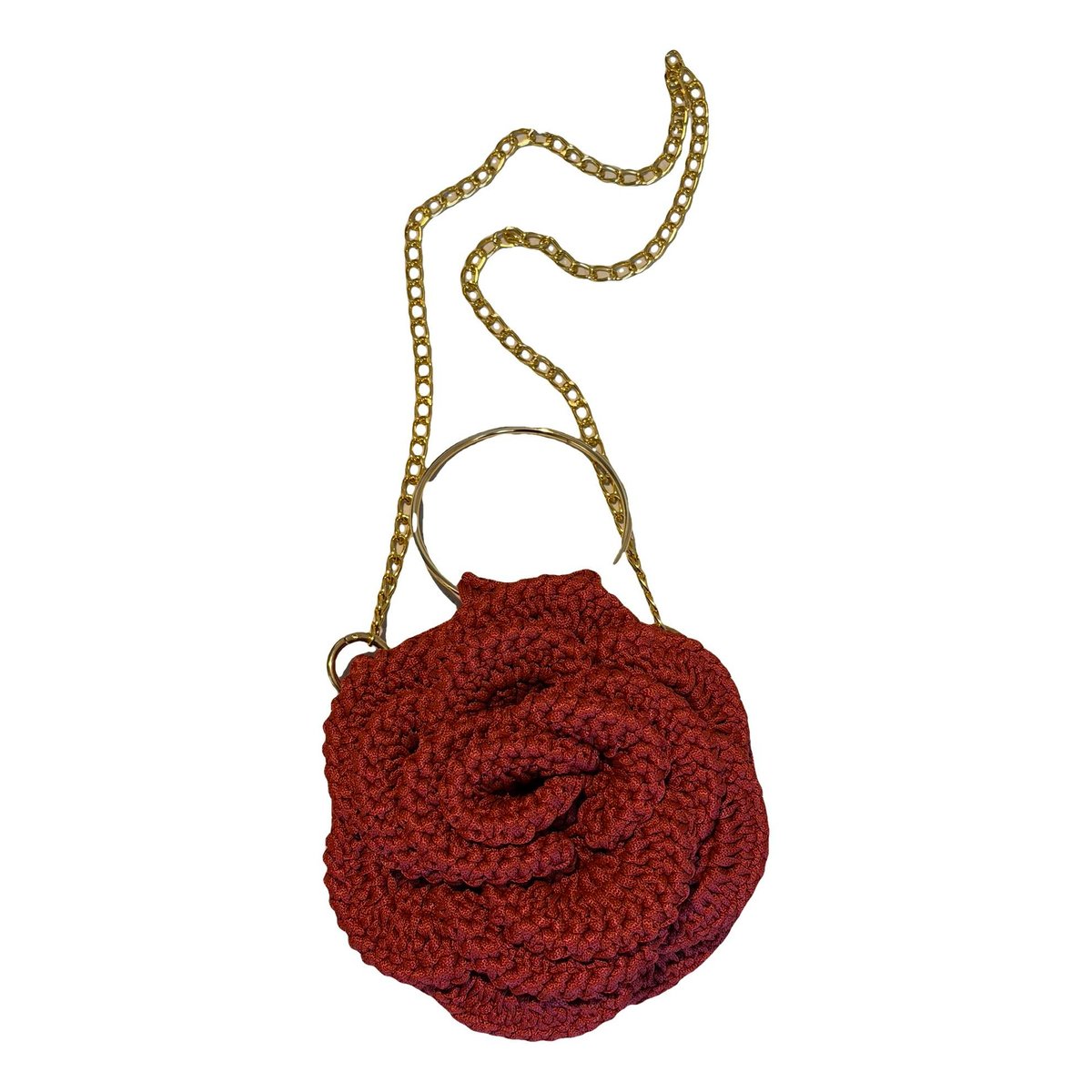 Crochet mini bag