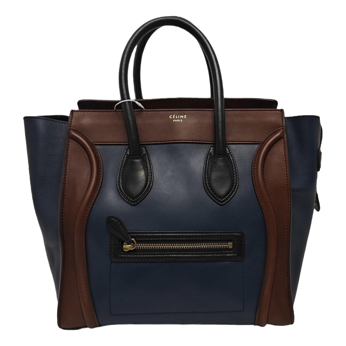 Luggage leather tote