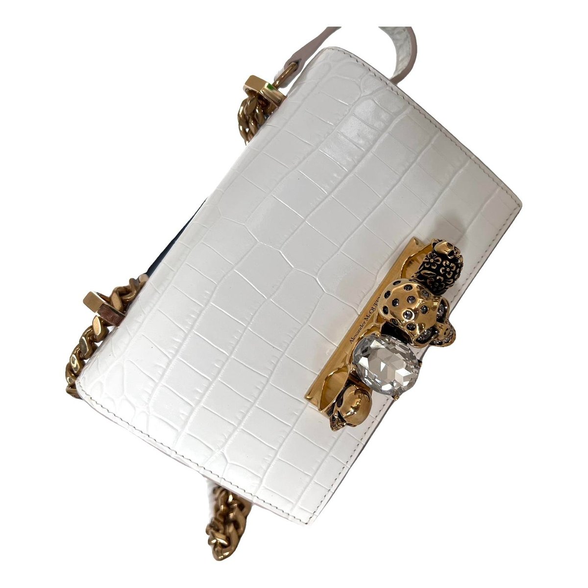Leather crossbody bag
