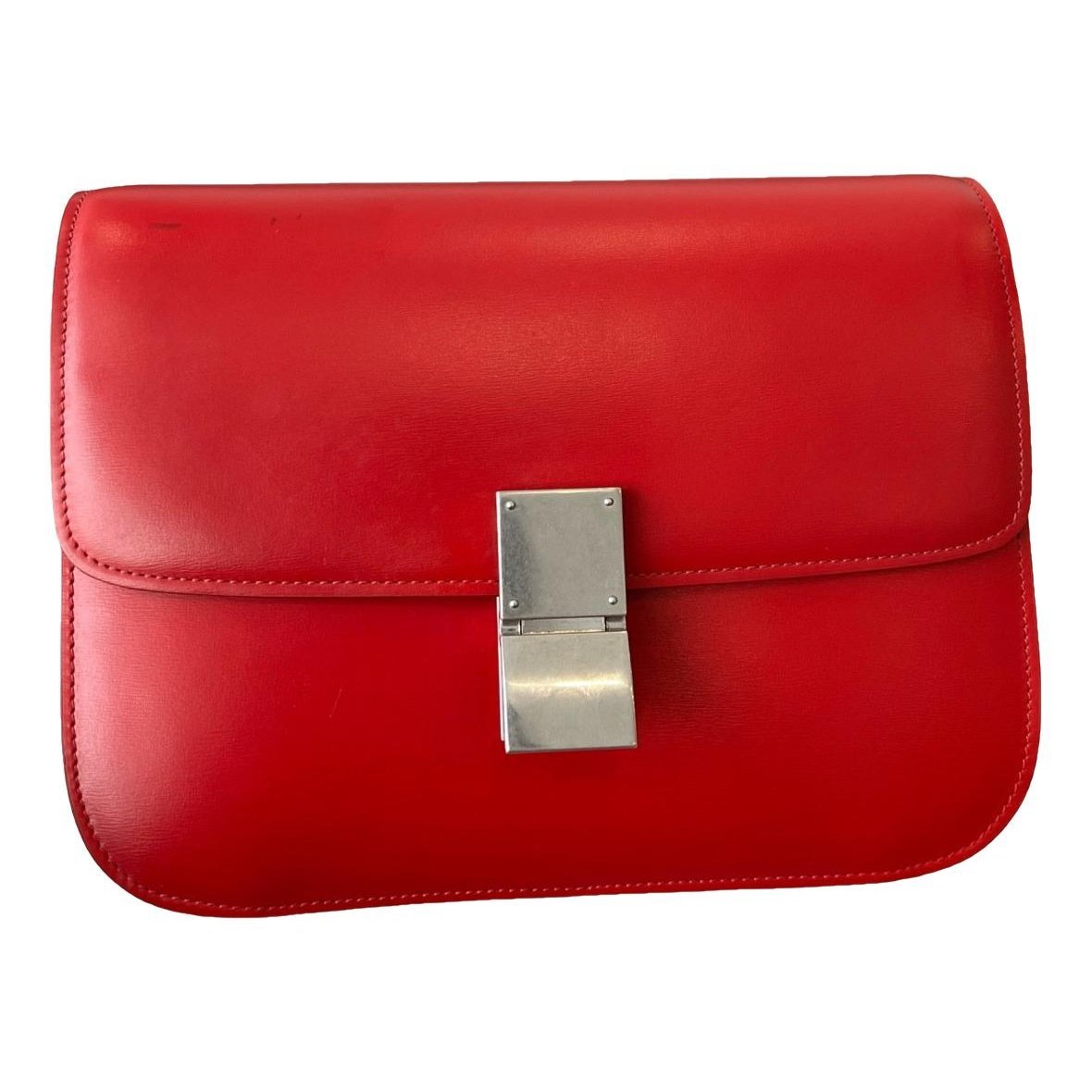 Classic leather crossbody bag