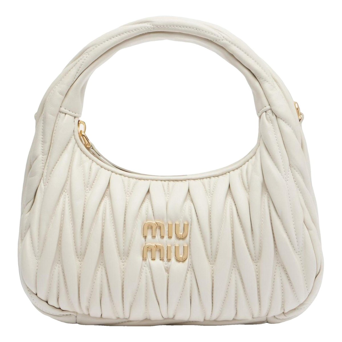 Miu Wander leather handbag