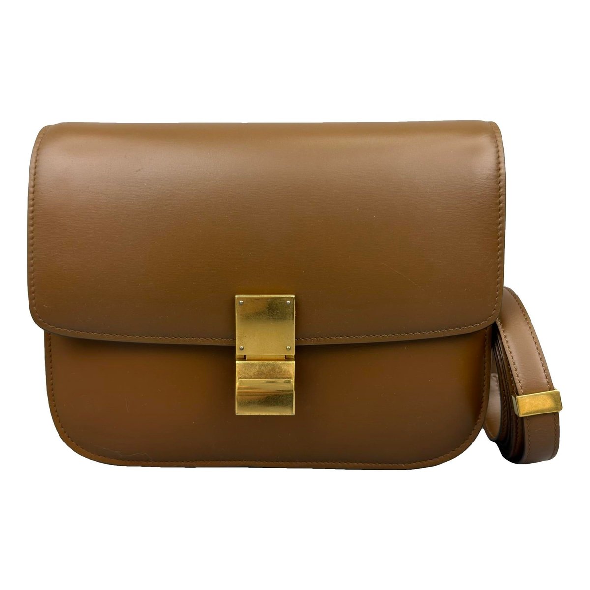 Classic leather handbag