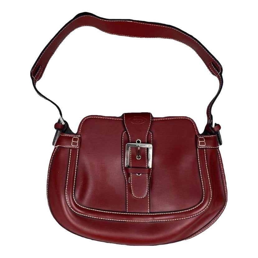 D Bag leather handbag