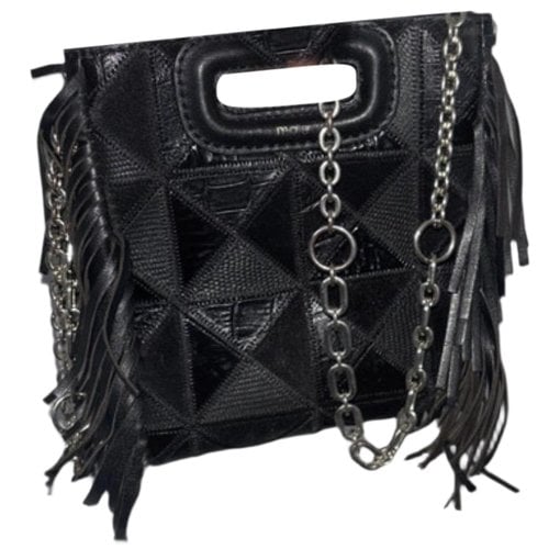 Sac M leather handbag