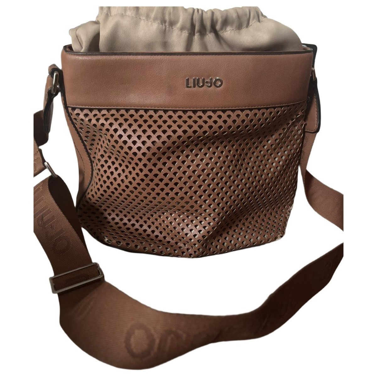Leather crossbody bag