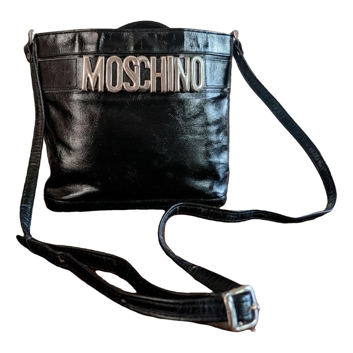 Leather crossbody bag