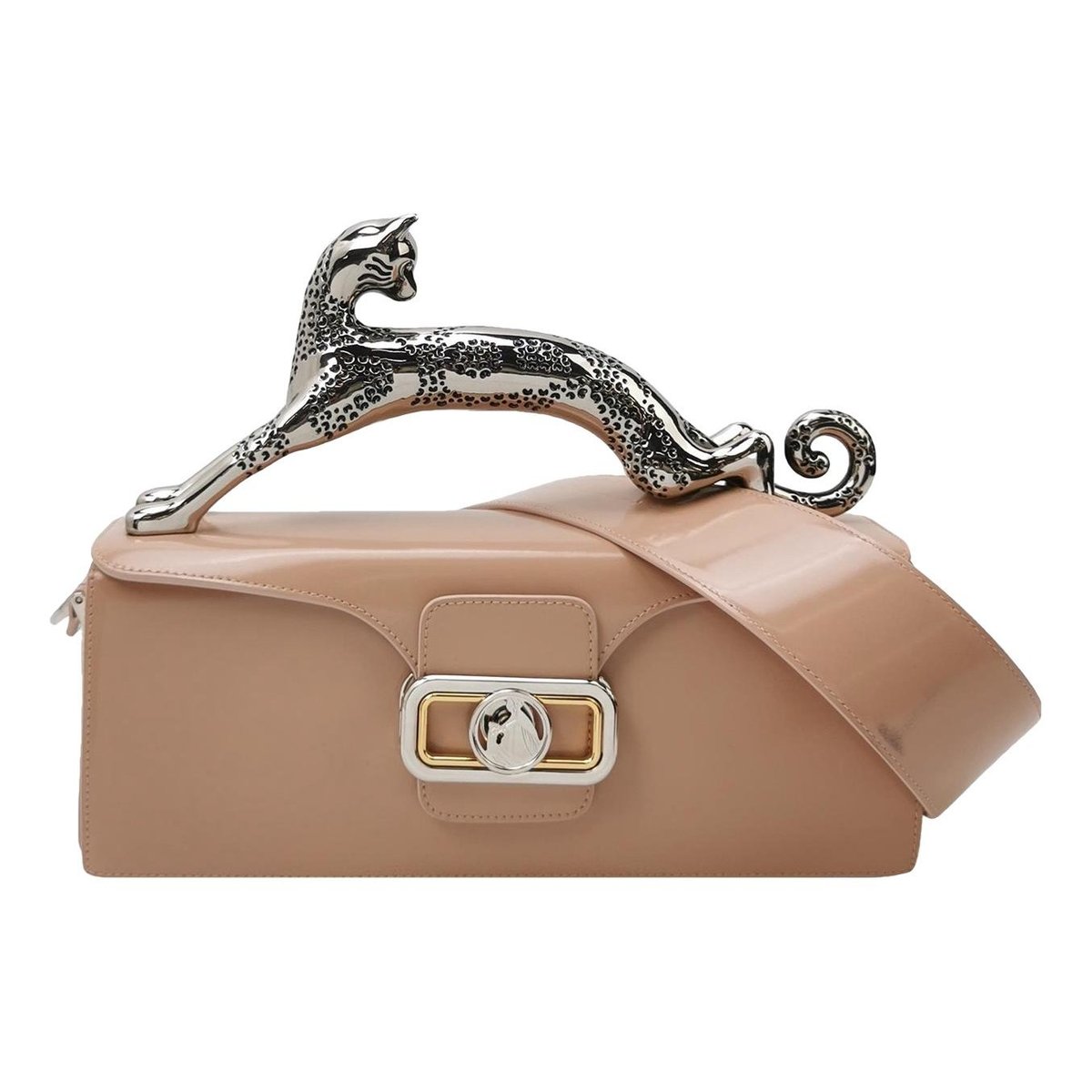 Pencil Chat leather bag