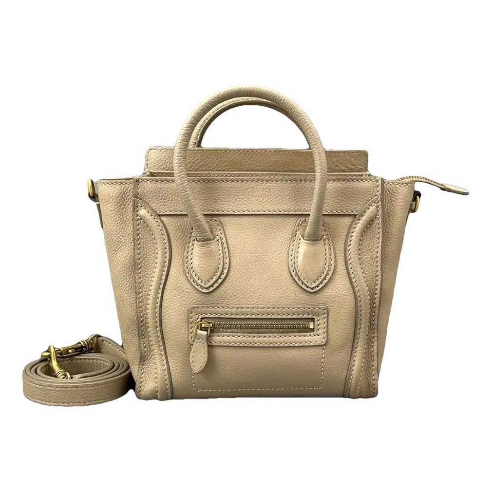 Nano Luggage leather handbag