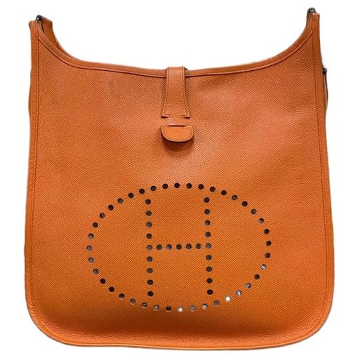 Evelyne leather handbag