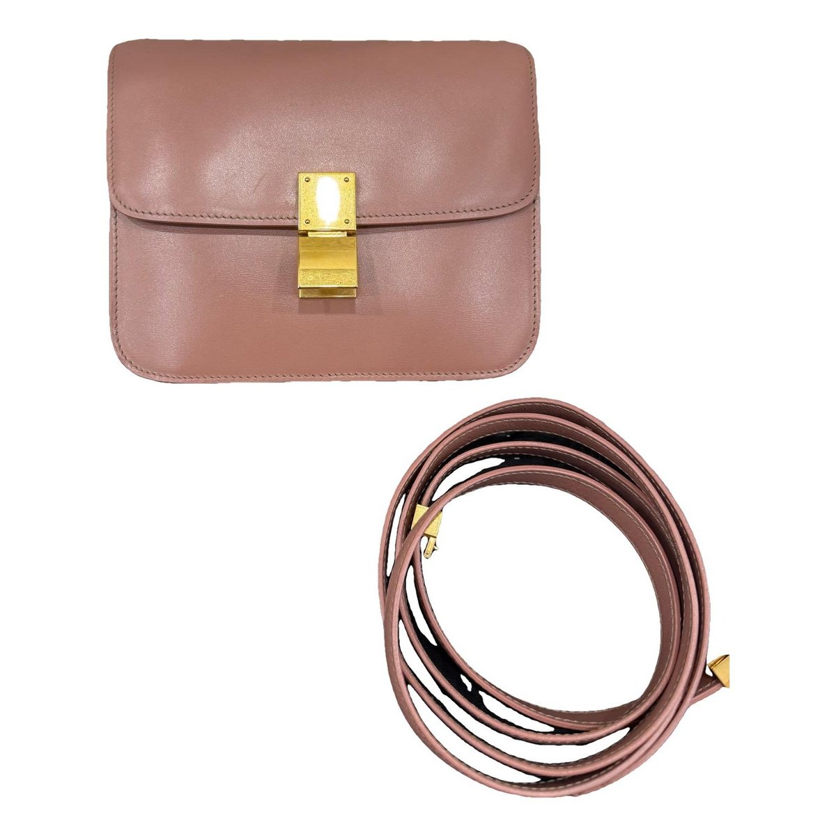 Classic leather handbag