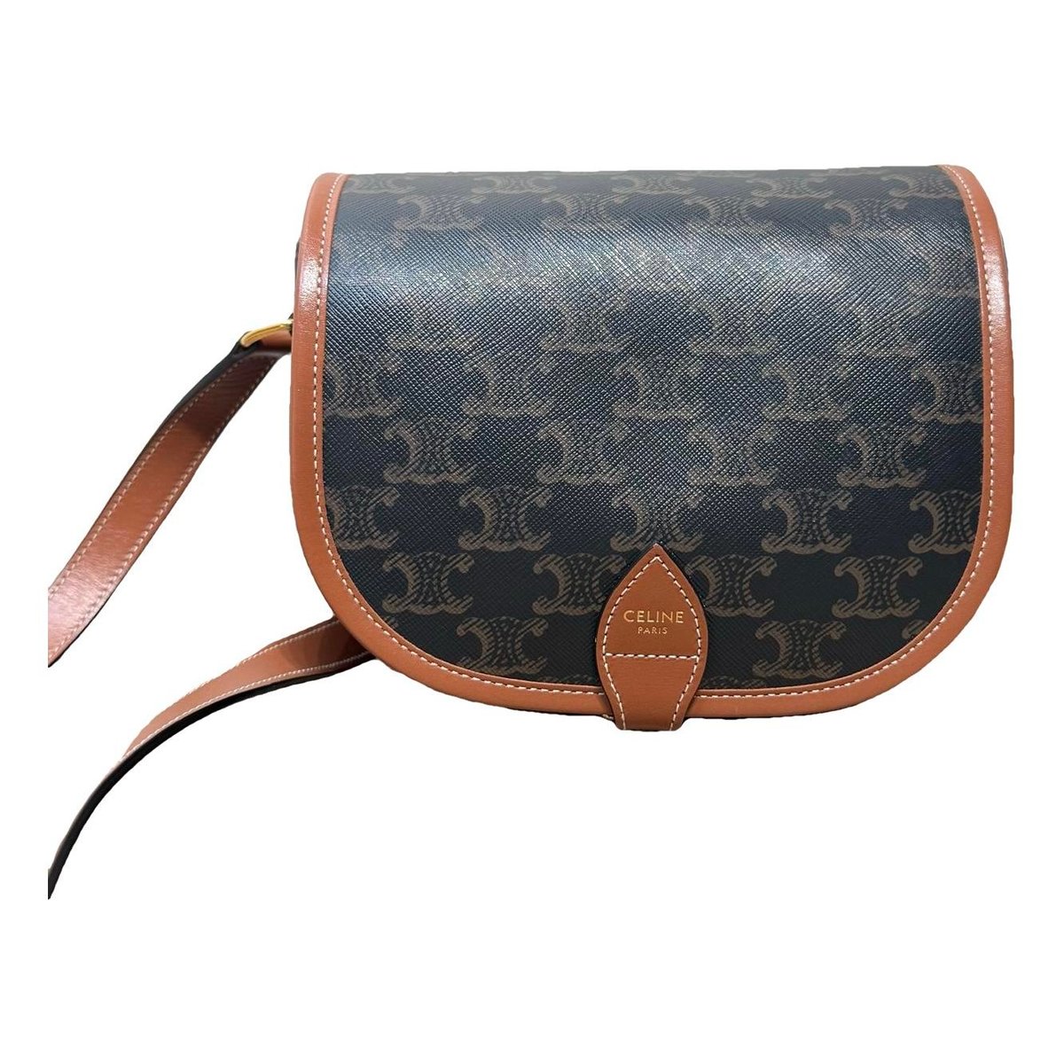 Folco vinyl crossbody bag