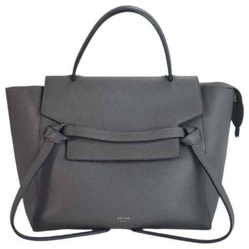Belt leather handbag