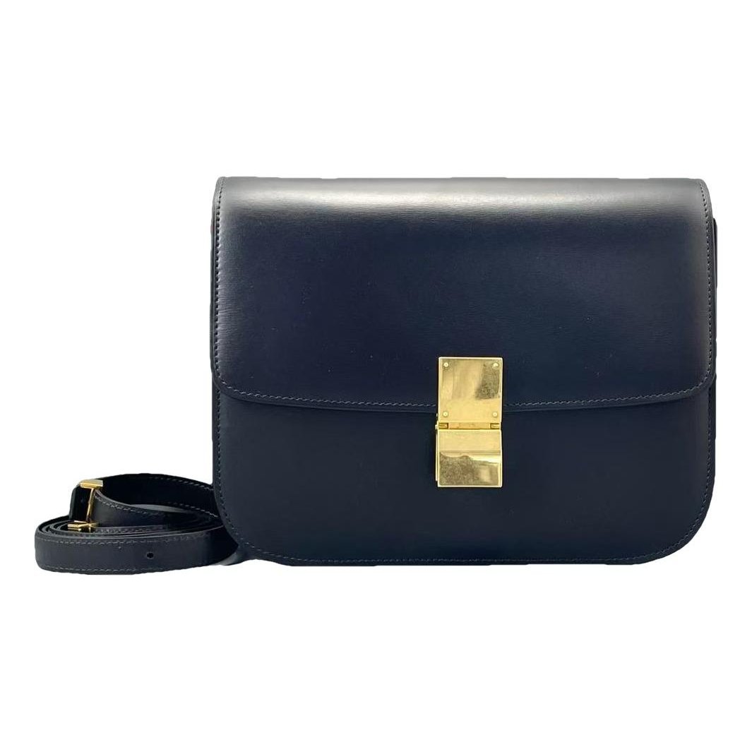 Classic leather handbag