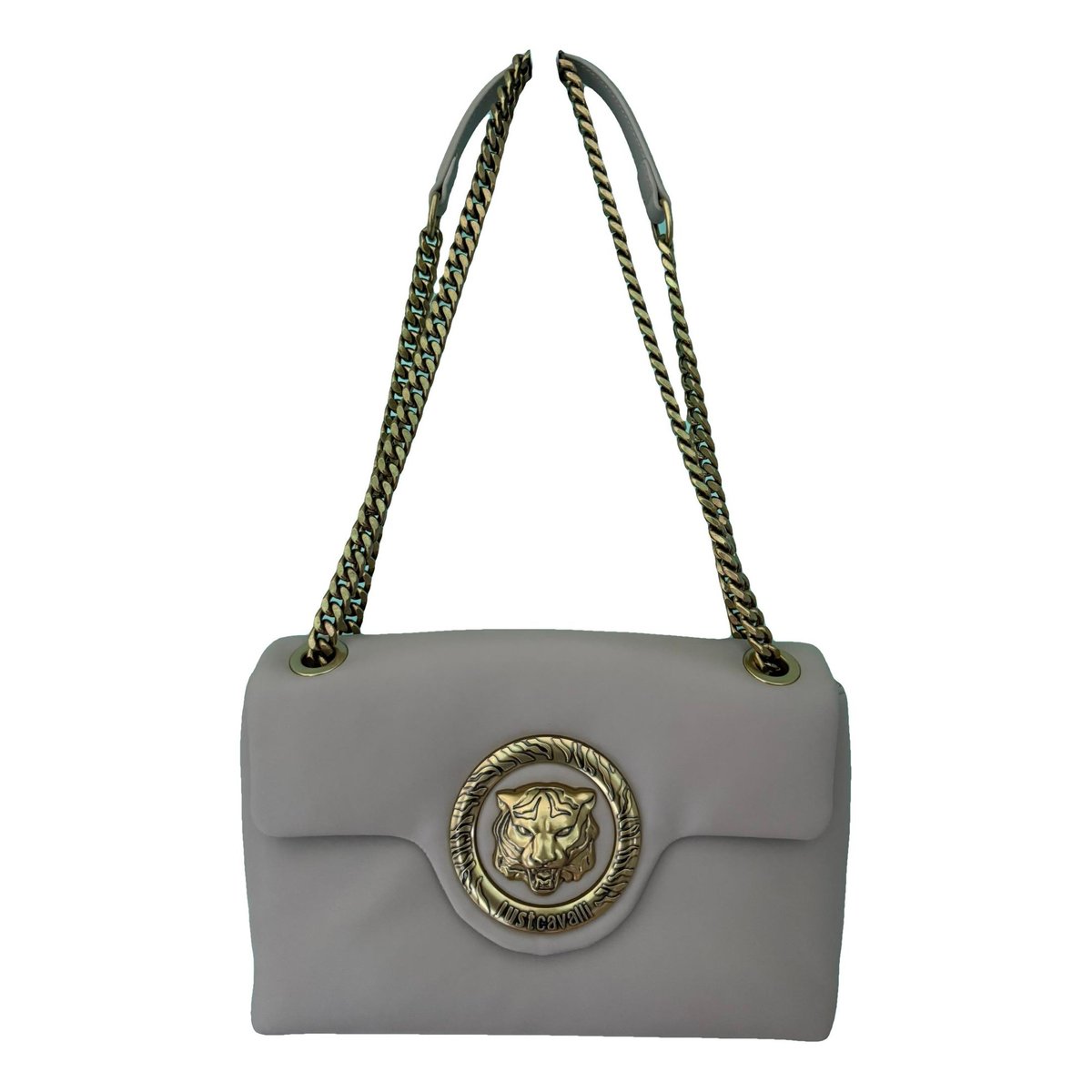 Patent leather handbag