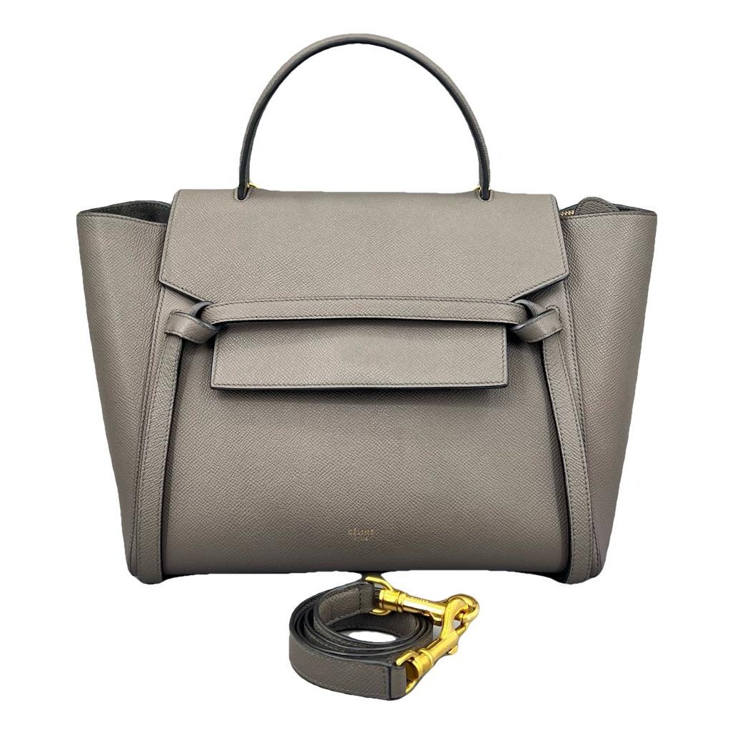 Belt leather handbag