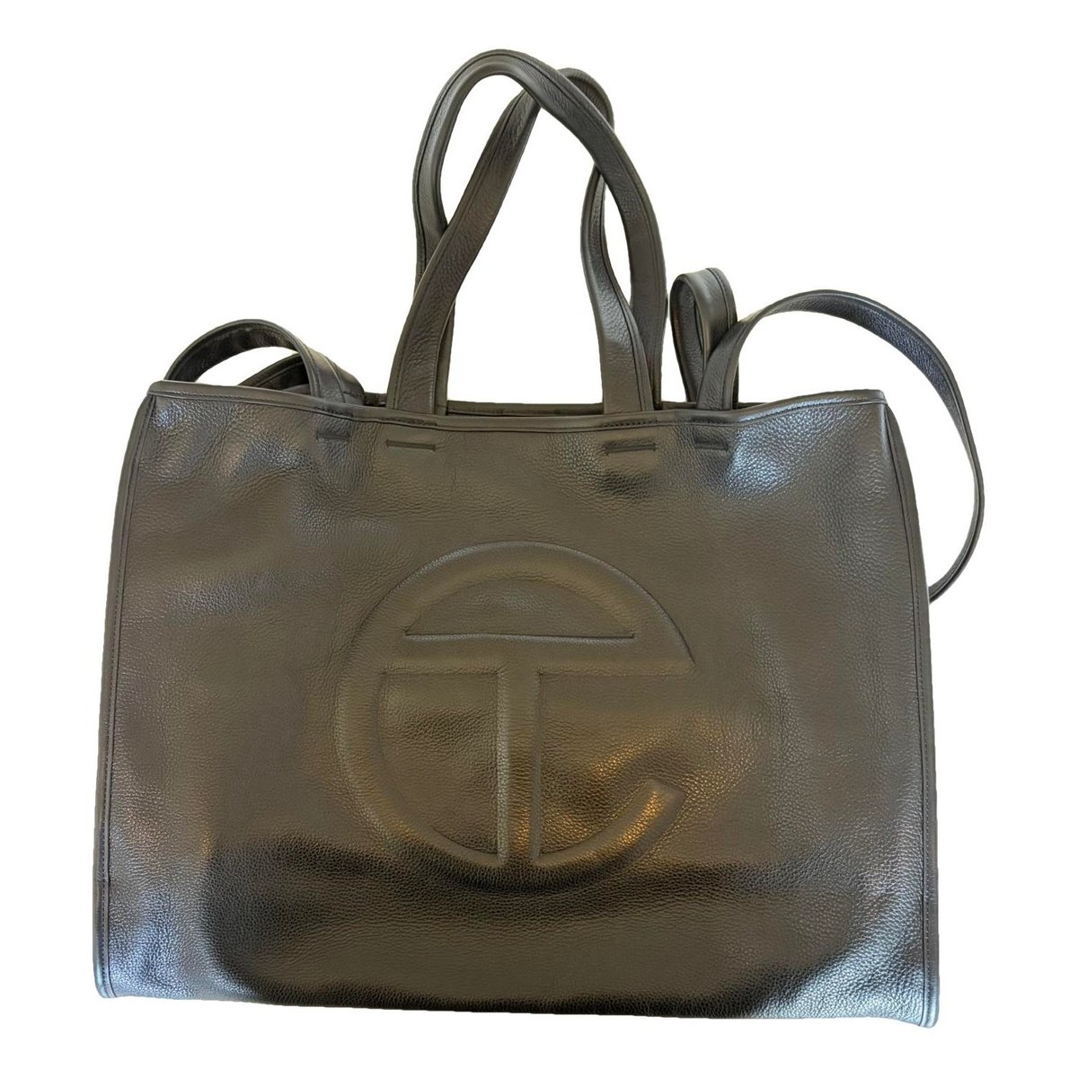 Large Shopping Bag leather tote