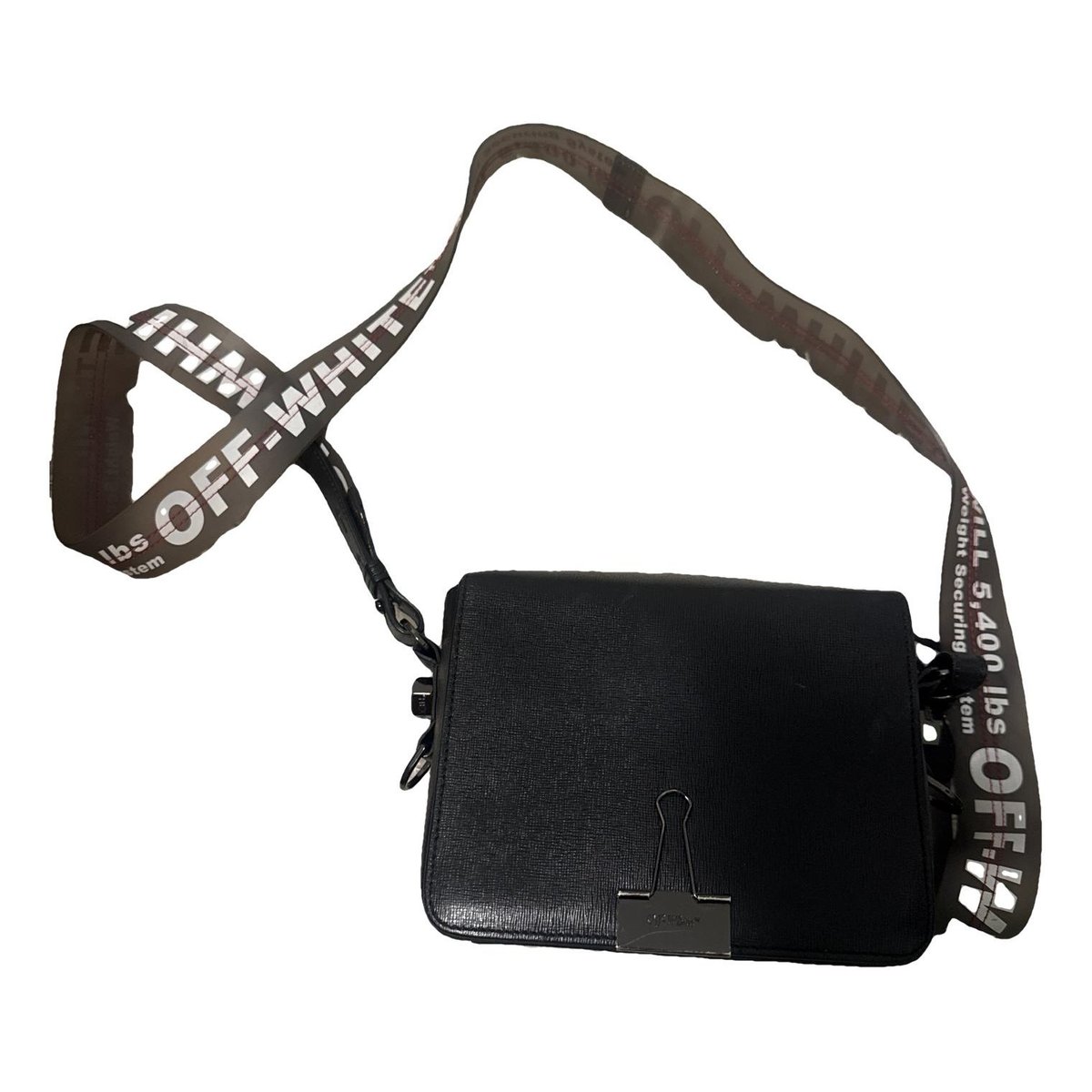 Binder leather handbag