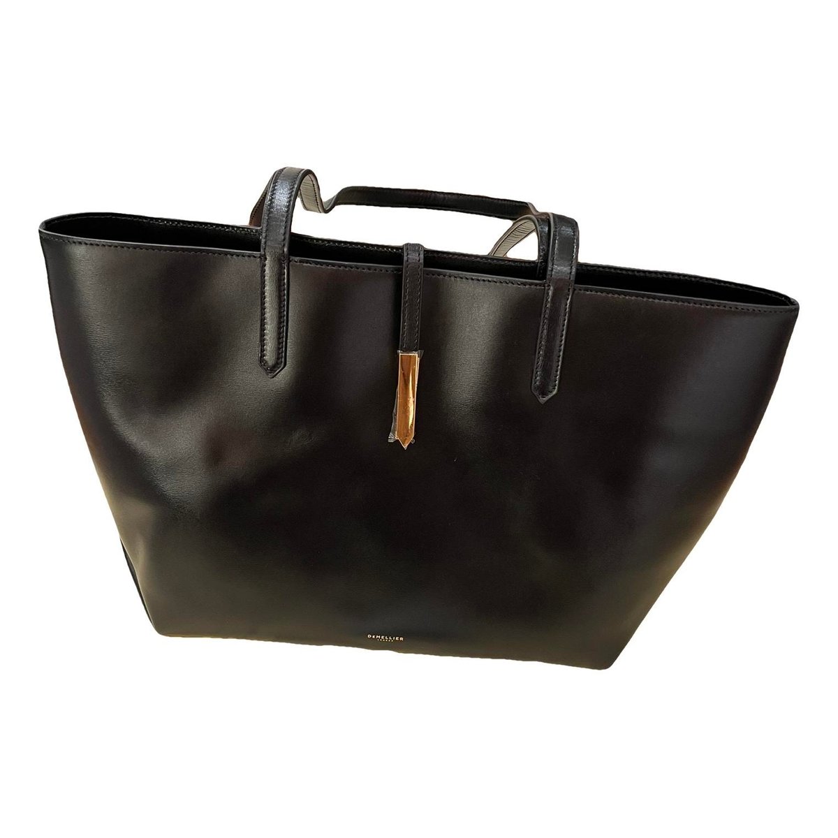 Leather tote